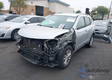 2016 Nissan Rogue Sv z USA, uszkodzony, nr VIN KNMAT2MT8GP705836